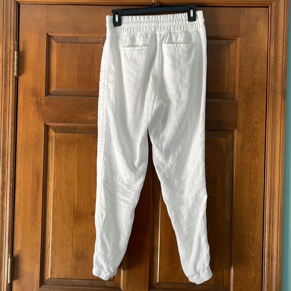 Athleta Cabo linen jogger size 2 white - Picture 6 of 10